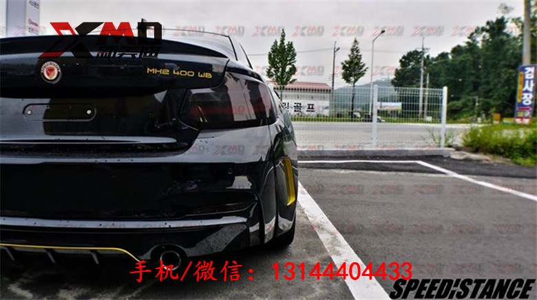 寶馬2系 F22 M235i 220 218 M套件改裝Manhart款寬體大包圍中國總代理機(jī)蓋排氣管尾翼后唇葉子板前后包保險杠
