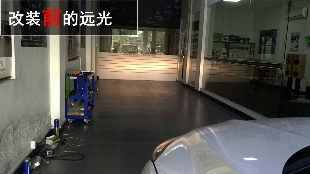 中山本田繽智車燈升級(jí) Q5雙光透鏡氙氣大燈+寶馬光導(dǎo)天使眼——中山清風(fēng)車影燈改