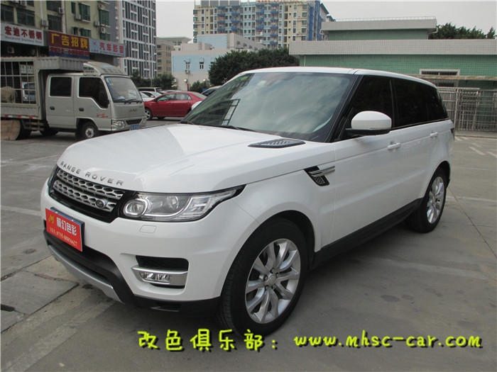 路虎攬勝全車貼透明膜保護(hù)膜 隱形車衣 漆面保護(hù)膜