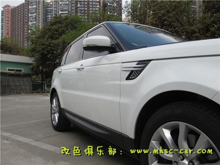 路虎攬勝全車貼透明膜保護(hù)膜 隱形車衣 漆面保護(hù)膜
