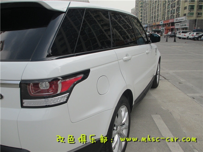 路虎攬勝全車貼透明膜保護(hù)膜 隱形車衣 漆面保護(hù)膜
