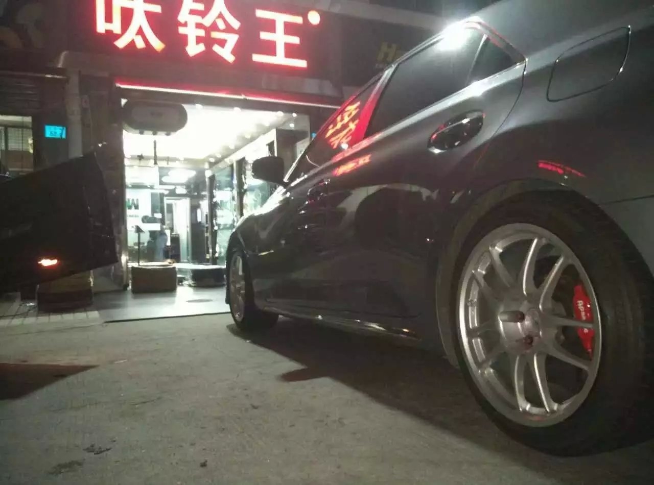 鍛造 WORK 裝車完畢！