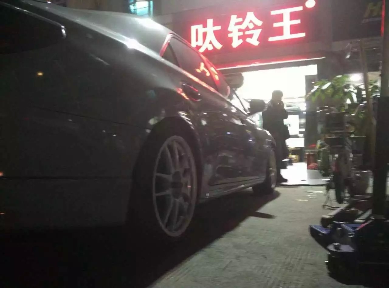 鍛造 WORK 裝車完畢！