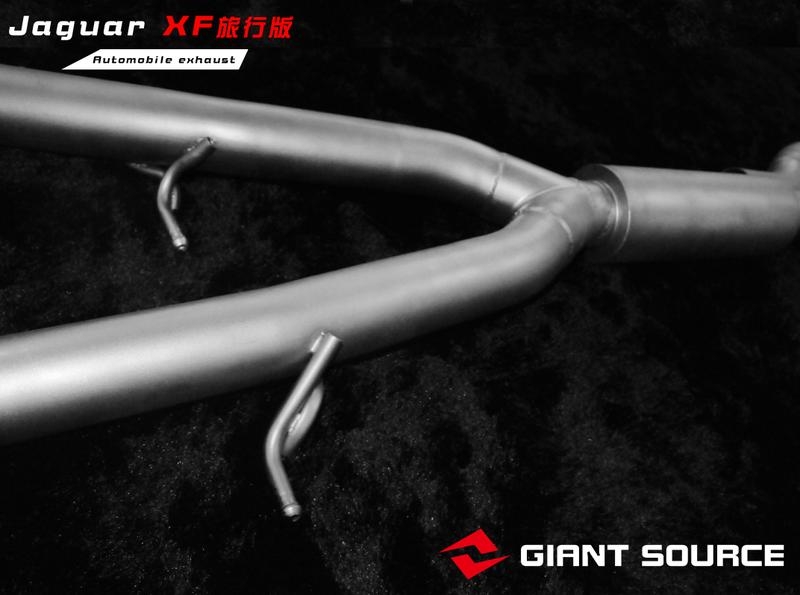 捷豹XF旅行版改裝香港giantsource巨源遙控閥門排氣