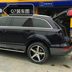 奥迪Q7换装20寸5副轮毂配固特异轮胎275/45R20/110Y