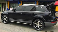 奧迪Q7換裝20寸5副輪轂配固特異輪胎275/45R20/110Y
