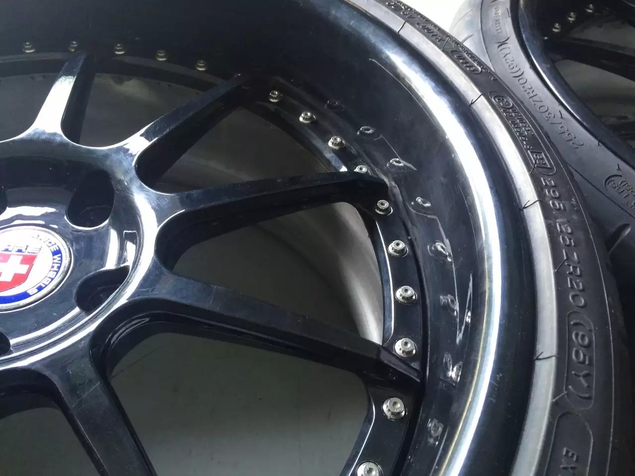 美國(guó) HRE 20寸，極品一套！ M3 合適