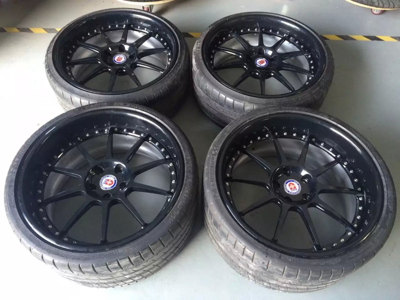 美國(guó) HRE 20寸，極品一套！ M3 合適