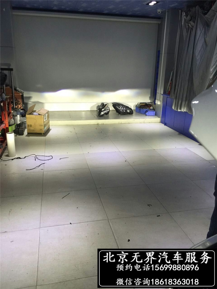 奔馳CLS320改原廠高配CLS400智能隨動(dòng)LED大燈總成