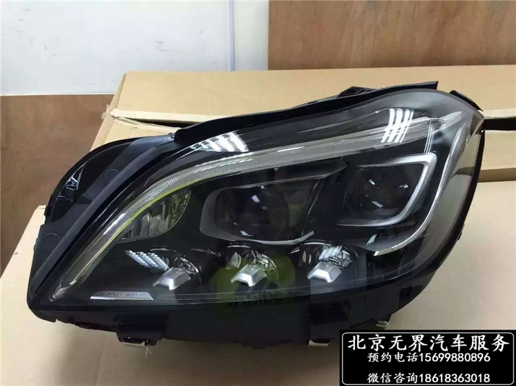 奔馳CLS320改原廠高配CLS400智能隨動(dòng)LED大燈總成