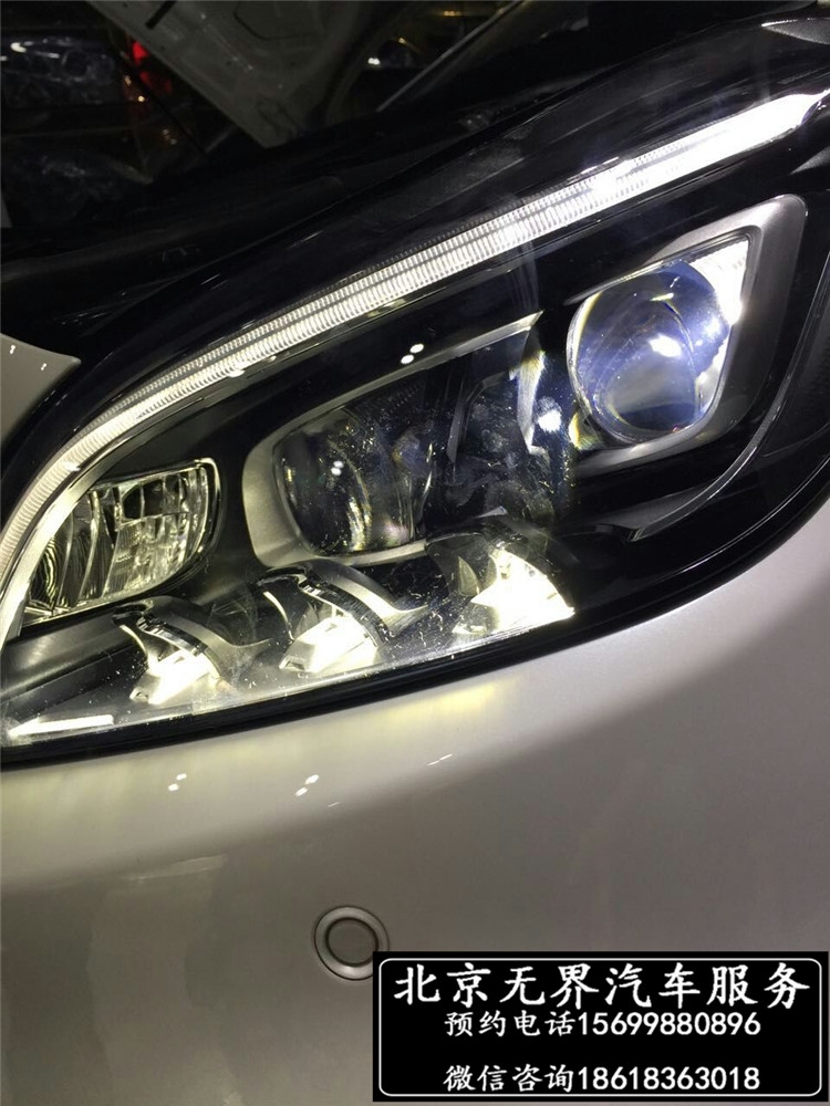 奔馳CLS320改原廠高配CLS400智能隨動(dòng)LED大燈總成