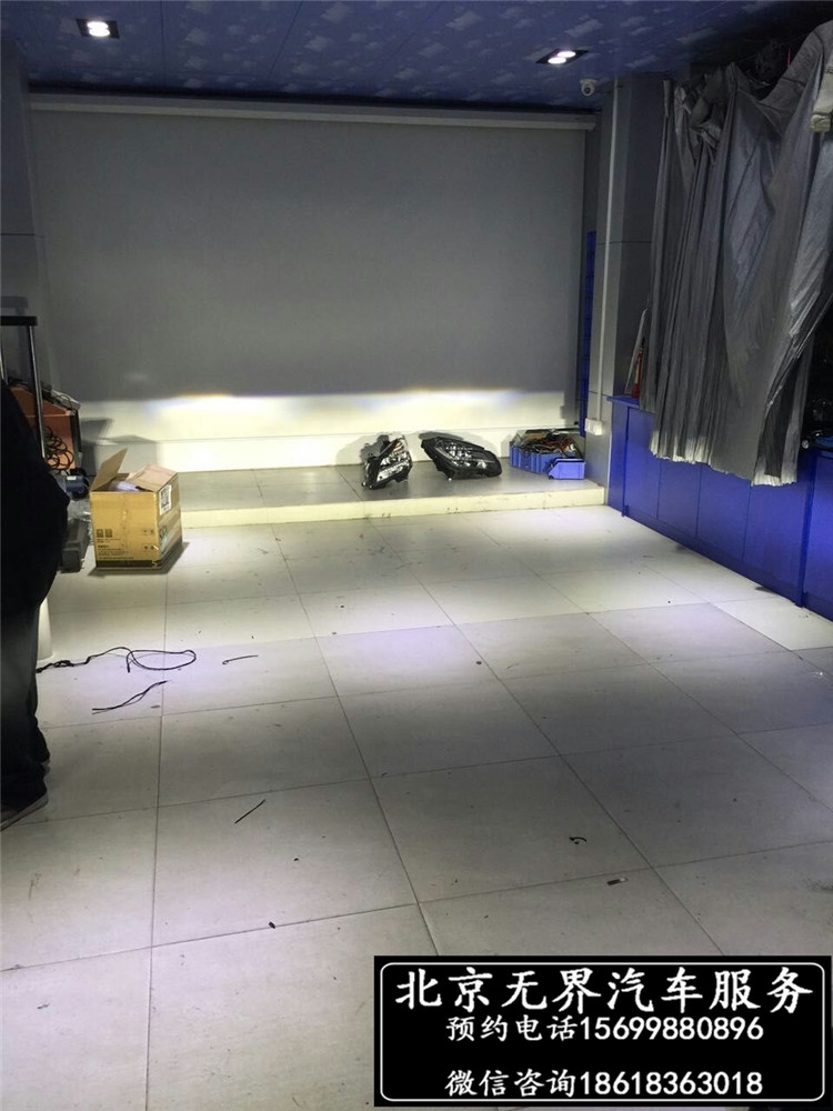 奔馳CLS320改原廠高配CLS400智能隨動(dòng)LED大燈總成