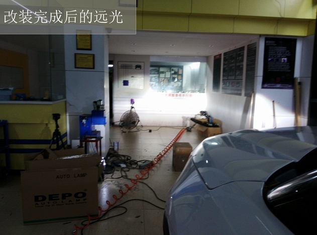 中山福特探路者 車燈升級 德國進口海拉五氙氣大燈升級 ——中山清風(fēng)車影燈改