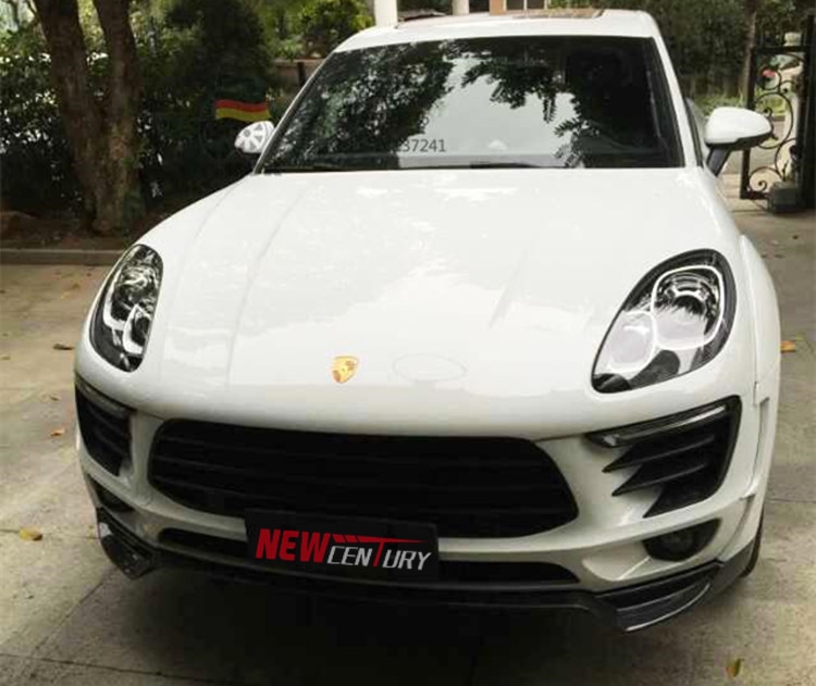 保時捷Macan改裝Topcar寬體大包圍 小卡宴turbo碳纖維前后唇尾翼