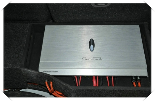 常州至上音樂改裝馬自達M3汽車音響德國FLUX+歌劇世家??