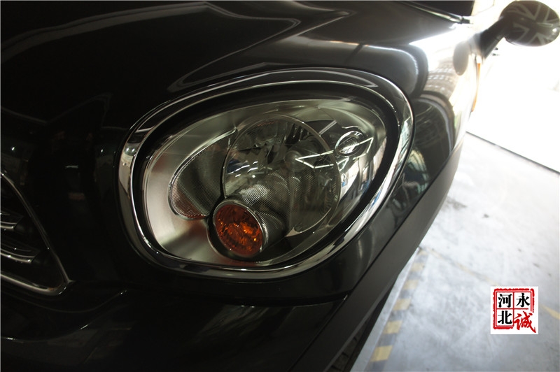 【永誠汽車】石家莊mini countryman改燈，海拉5透鏡+歐司朗D1S CBI氙氣燈