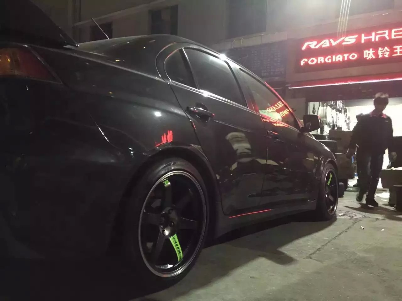 EVO 完工！ 絕版綠標TE37 上身，絕配！