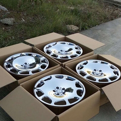 奔馳20寸專用前后配鍛造輪轂，精拋全電鍍