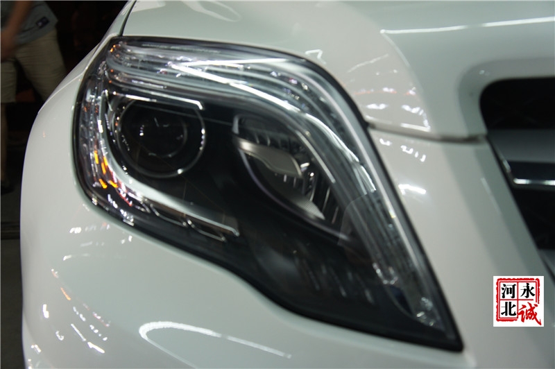 【永誠汽車】石家莊專業(yè)車燈升級，奔馳GLK260原廠升級高配氙氣大燈總成