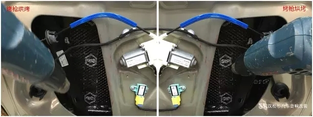 【武漢松杉汽車音響改裝店】奧迪A4L 頂級(jí)汽車隔音俄羅斯STP航空炸彈的土豪
