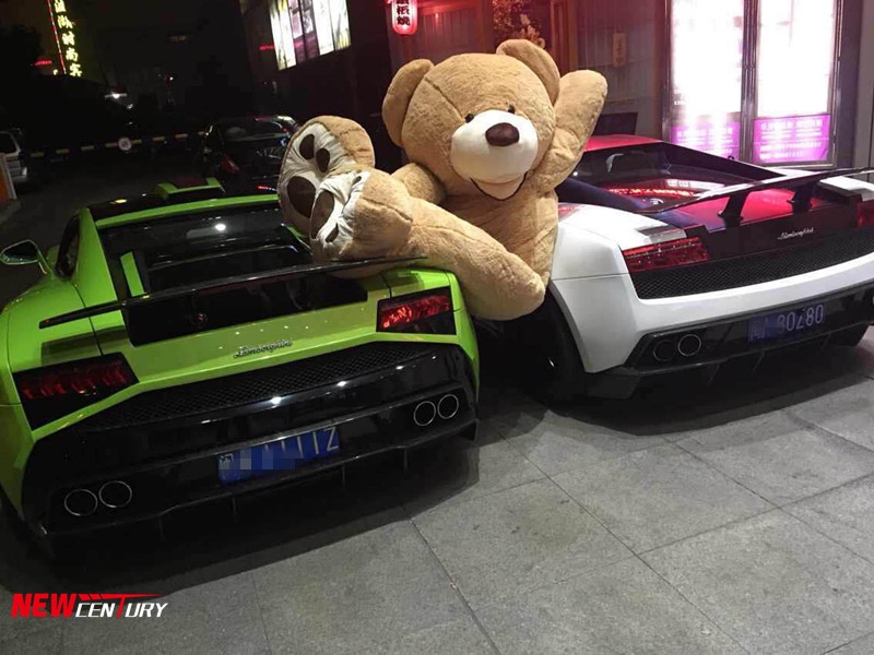蘭博基尼LP550改裝碳纖維后唇 LP560改裝后擾流套件