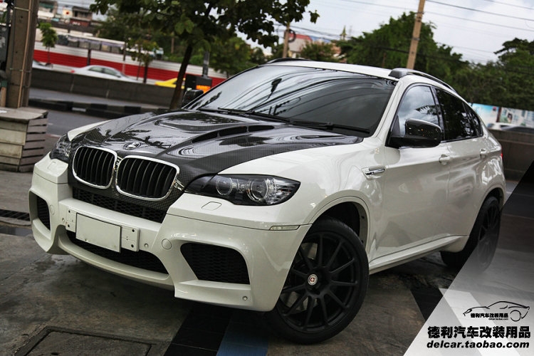 中國哈曼代理寶馬BMW X6M 寬體哈曼款碳纖包圍
