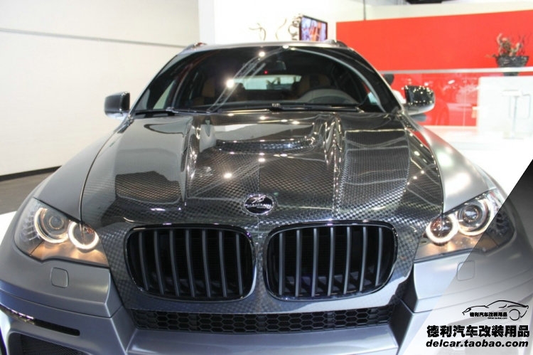 中國哈曼代理寶馬BMW X6M 寬體哈曼款碳纖包圍