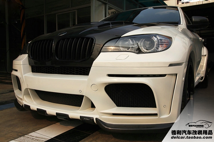中國哈曼代理寶馬BMW X6M 寬體哈曼款碳纖包圍