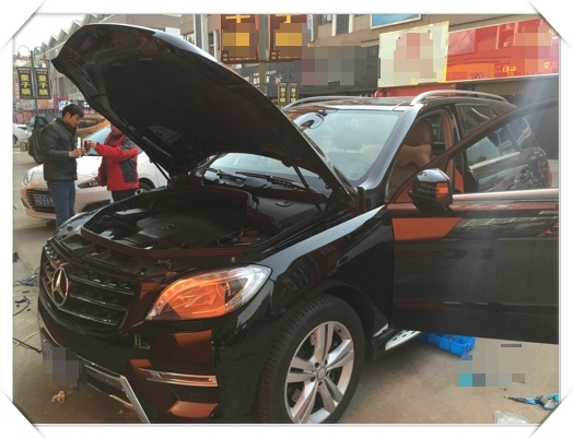 常州至上讓音樂情感都盡情釋放奔馳ML350汽車音響改裝