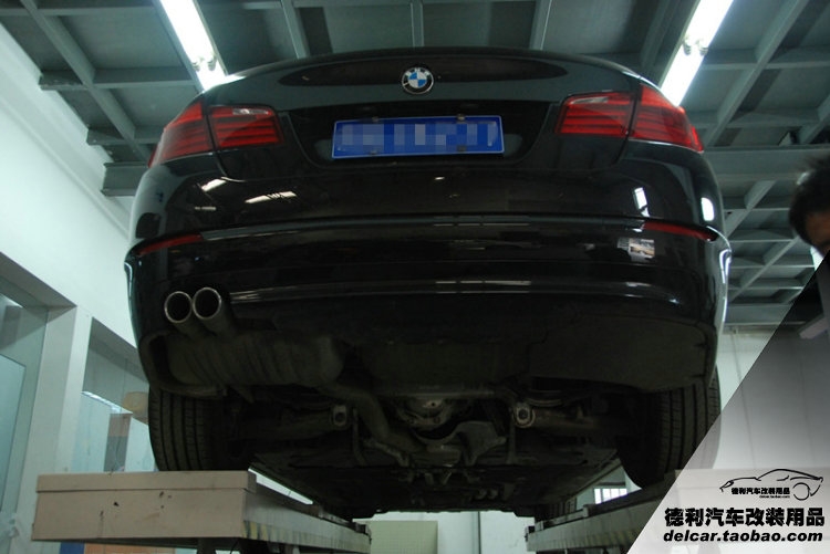 中國哈曼代理F18 523改裝HAMANN 排氣 頂翼