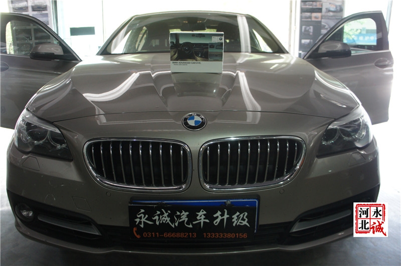 【永誠(chéng)汽車】石家莊寶馬五系525改裝NBT主機(jī)，大屏，手寫，副廠倒車影像