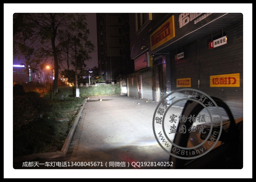 成都經(jīng)典?？怂垢难b氙氣燈雙光透鏡日行燈