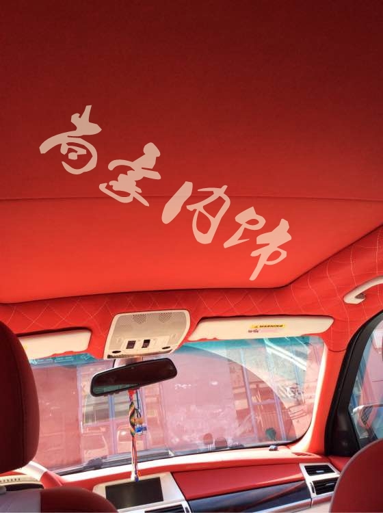 寶馬紅白配內(nèi)飾改裝升級