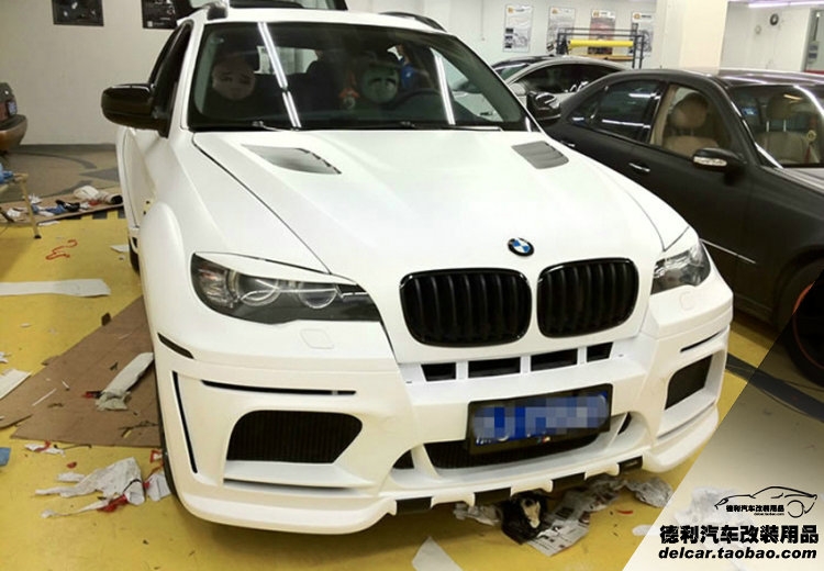 中國哈曼代理寶馬X6改HAMANN M寬體大包圍
