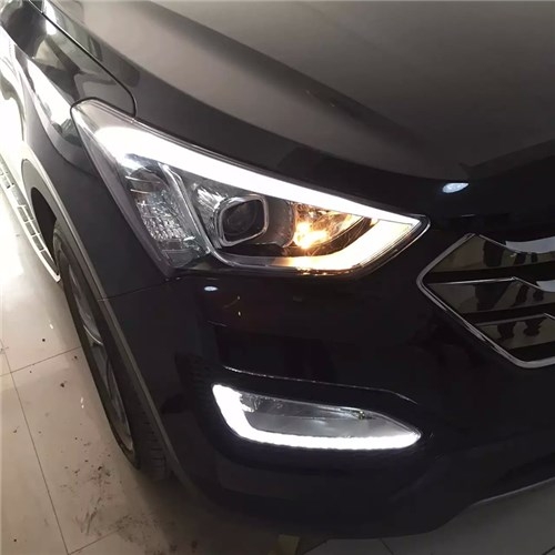 濰坊新勝達(dá)改雙光透鏡，移植高配眉燈