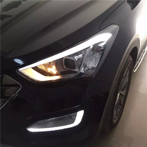 濰坊新勝達(dá)改雙光透鏡，移植高配眉燈