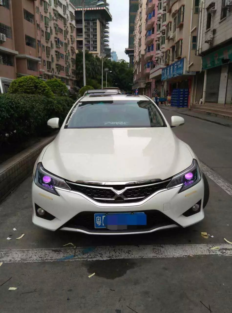銳志12款改14款大燈+惡魔眼+亮淚眼+氙氣燈  深圳光速車改燈