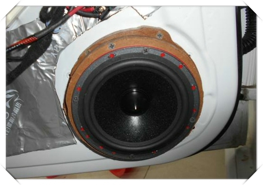 江陰奧迪A4L汽車音響升級歌劇世家套裝喇叭——常州至上音樂