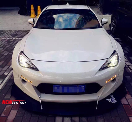 斯巴魯BRZ改裝寬體大包圍套件 豐田GT86改裝套件