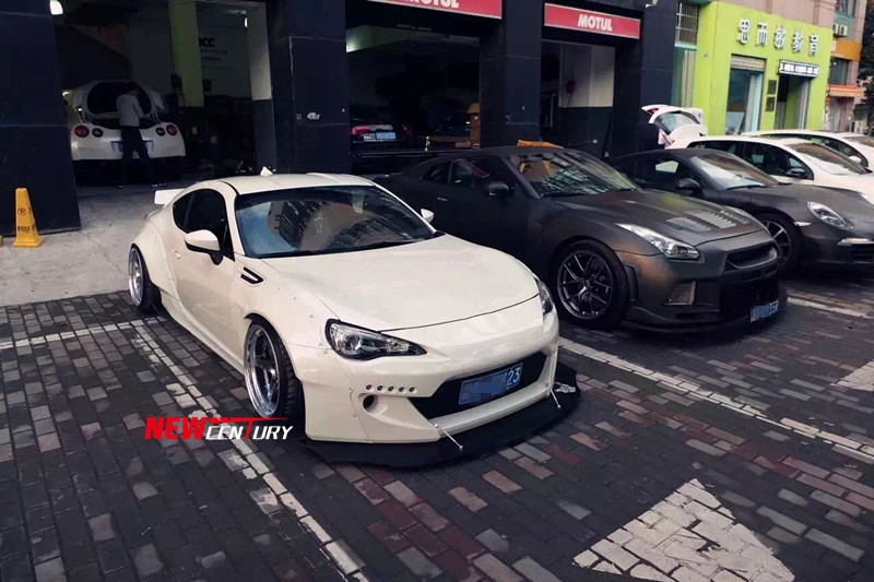 斯巴魯BRZ改裝寬體大包圍套件 豐田GT86改裝套件