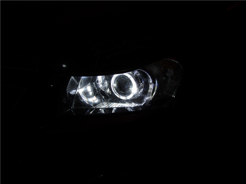 蘭州改燈就來光明頂車燈--科魯茲升級(jí)Q5 天使眼