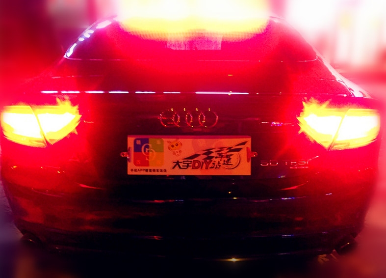 大宇車(chē)迷站 奧迪A7升級(jí)AP8520六活塞剎車(chē)套件