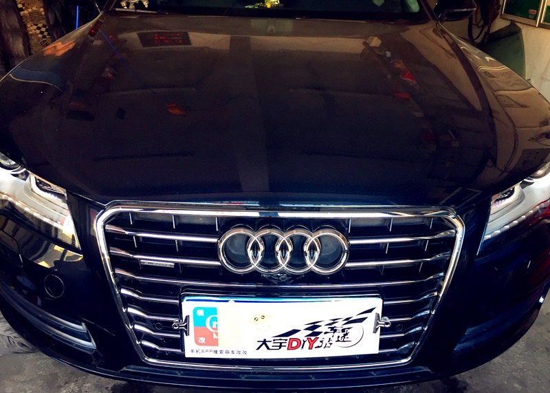大宇車(chē)迷站 奧迪A7升級(jí)AP8520六活塞剎車(chē)套件