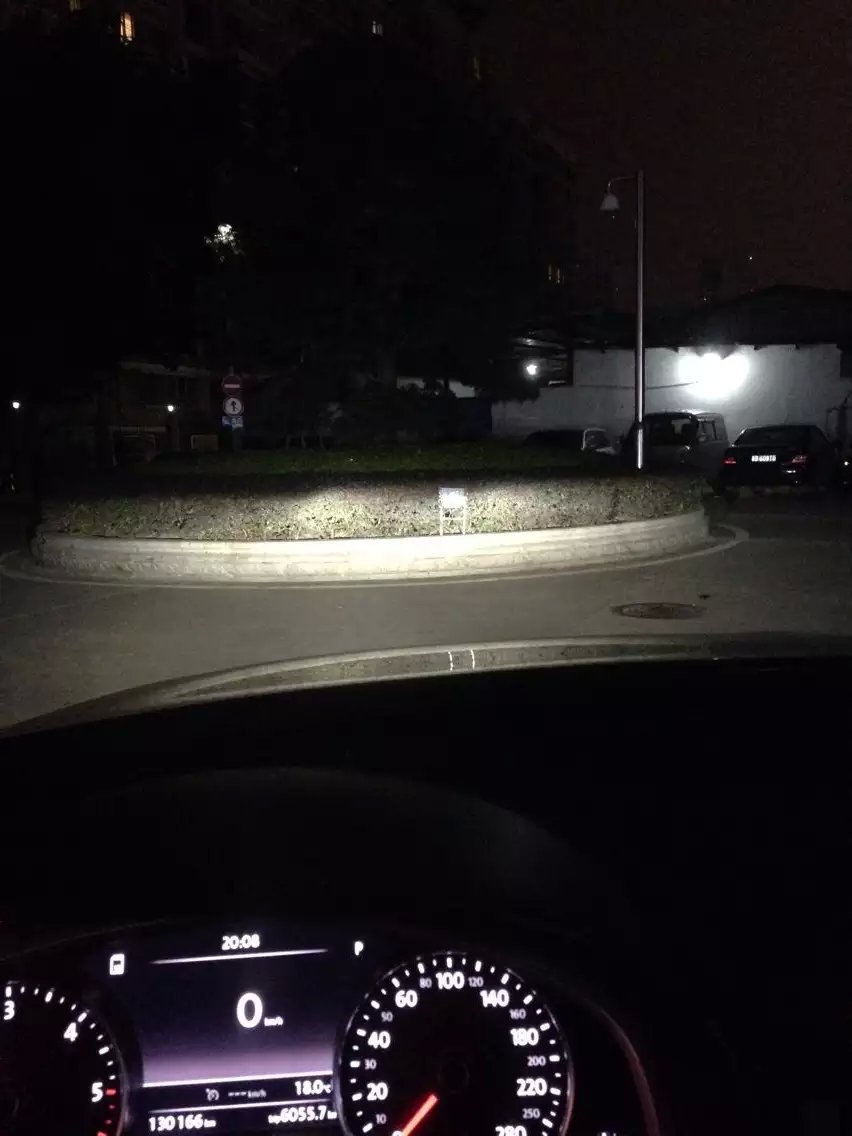 大眾途銳燈光升級(jí)德國(guó)海拉5透鏡