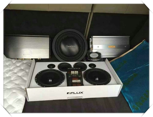 ?路虎攬勝音響改裝升級(jí)德國佛倫詩——常州至上音樂汽車音響改裝