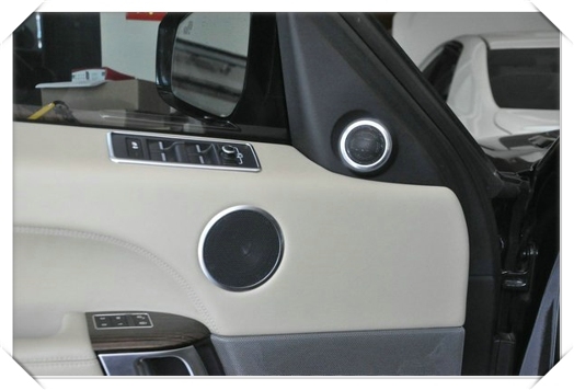 ?路虎攬勝音響改裝升級(jí)德國佛倫詩——常州至上音樂汽車音響改裝