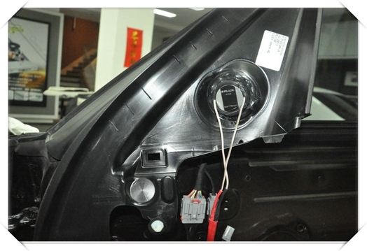 ?路虎攬勝音響改裝升級(jí)德國佛倫詩——常州至上音樂汽車音響改裝