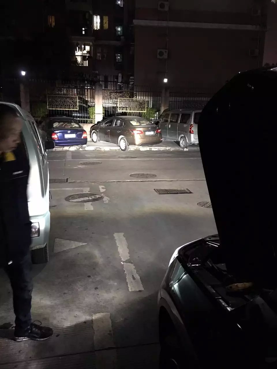 途觀燈光升級q5透鏡+型歐版淚眼