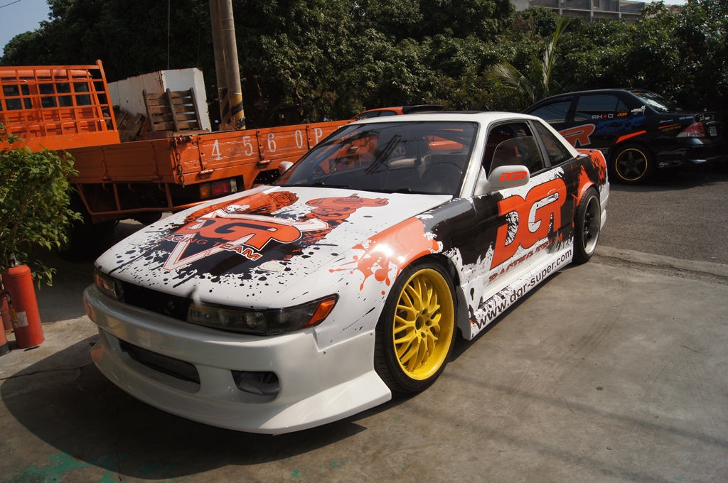 DGR避震器 日產(chǎn)S13 安裝實(shí)例