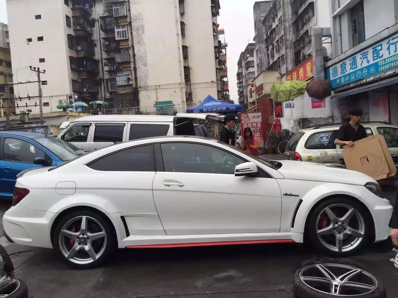 奔馳 C63 裝 19寸 原裝 AMG